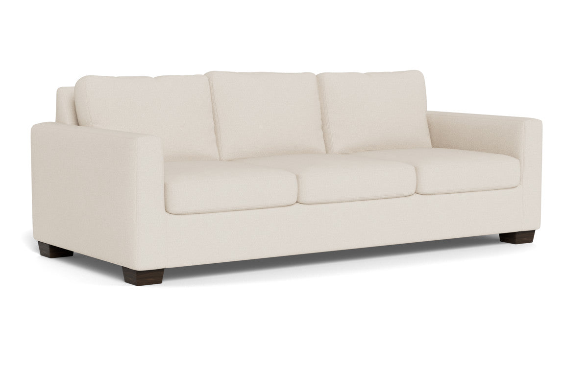 Track 87" Queen Sleeper Sofa - Merit Snow