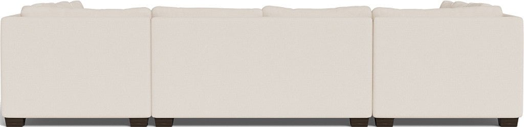 Track 141" Corner Sofa U Sectional - Merit Snow