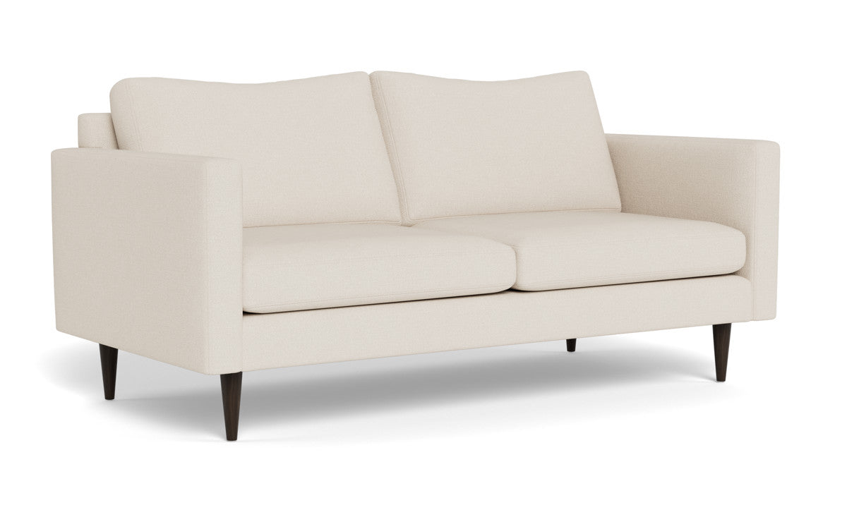 Wallace 74" Untufted Apartment Sofa - Merit Snow