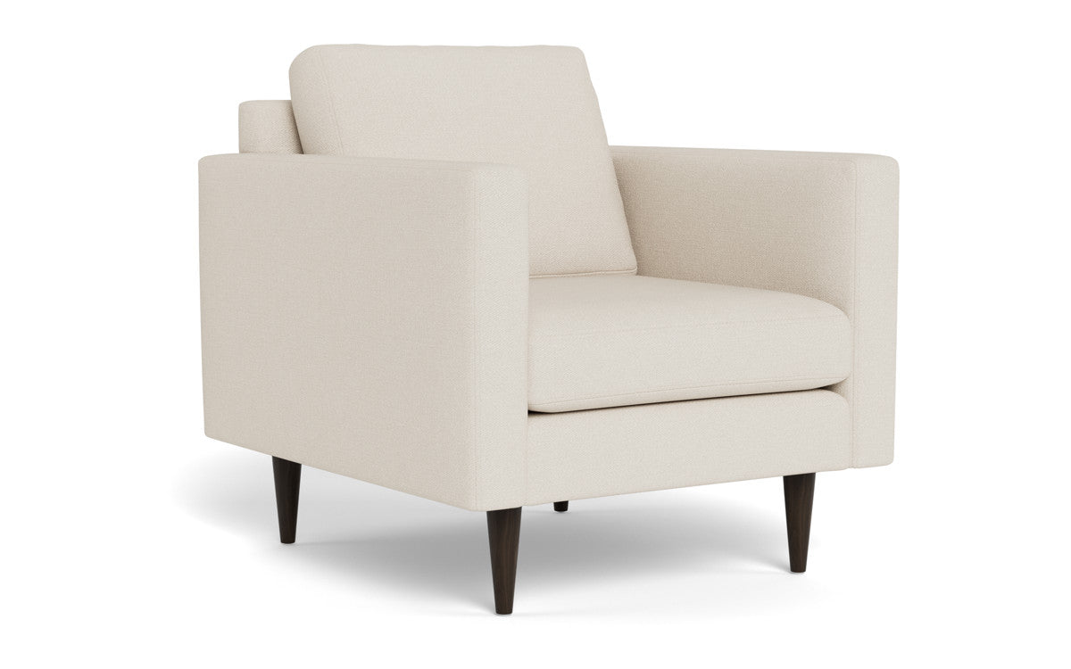 Wallace 34" Untufted Arm Chair - Merit Snow