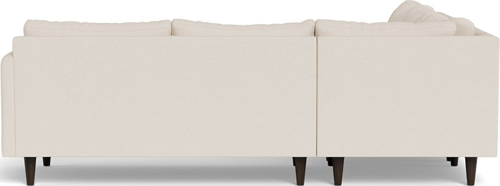 Wallace 102" Untufted Corner Sectional - Merit Snow