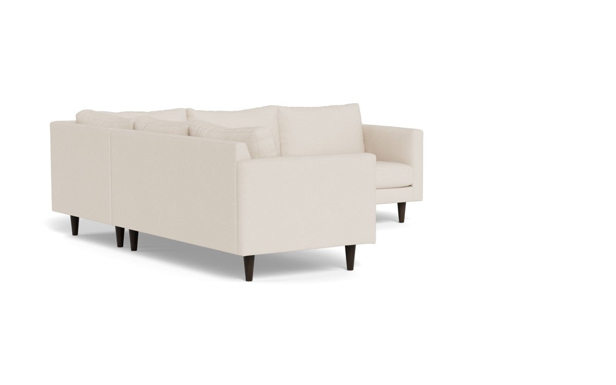 Wallace 102" Untufted Corner Sectional - Merit Snow