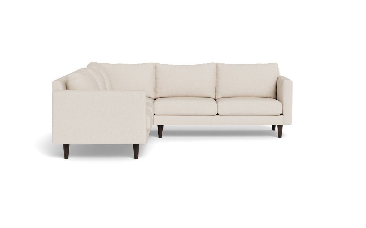 Wallace 102" Untufted Corner Sectional - Merit Snow
