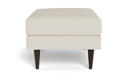 Wallace Untufted Ottoman - Merit Onyx