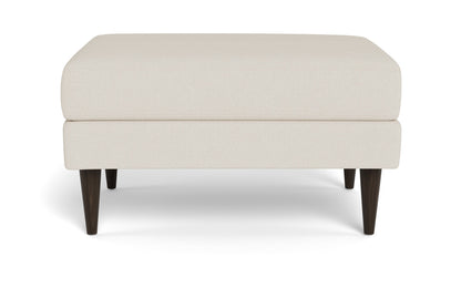 Wallace Untufted Ottoman - Merit Onyx