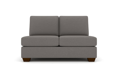 Manor Armless Loveseat - Nepal Clay