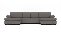 Manor 149" Double Chaise With Armless Loveseat - Peyton Slate