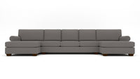 Manor 178" Double Chaise With Armless Sofa - Peyton Slate