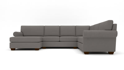Manor 143" Medium Corner Sectional With Laf Chaise - Peyton Slate