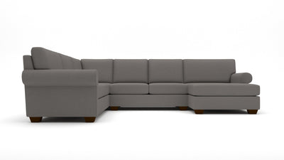 Manor 143" Medium Corner Sectional With Raf Chaise - Peyton Slate