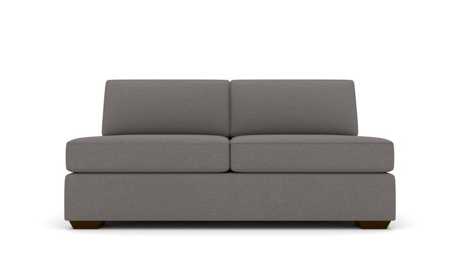 Mas Mesa Deep Armless Loveseat - Peyton Slate