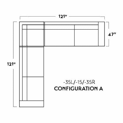 Mas Mesa 127" Deep Corner Sectional -