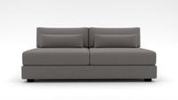 Menchaca Armless Loveseat -