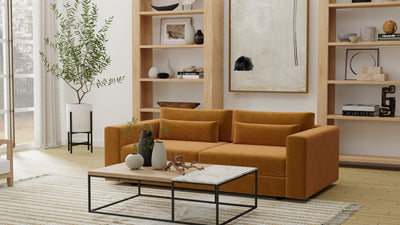 Menchaca 88" Sofa - Sorrento Almond