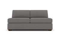Mesa Armless Loveseat - Peyton Slate