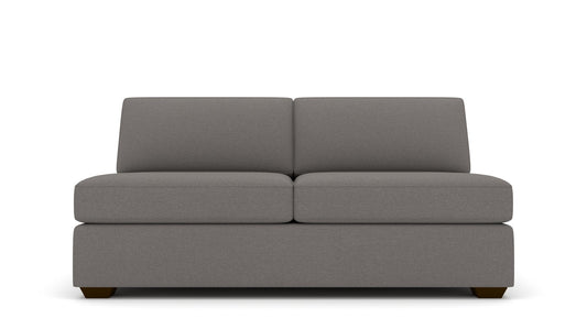 Mesa Armless Loveseat - Peyton Slate