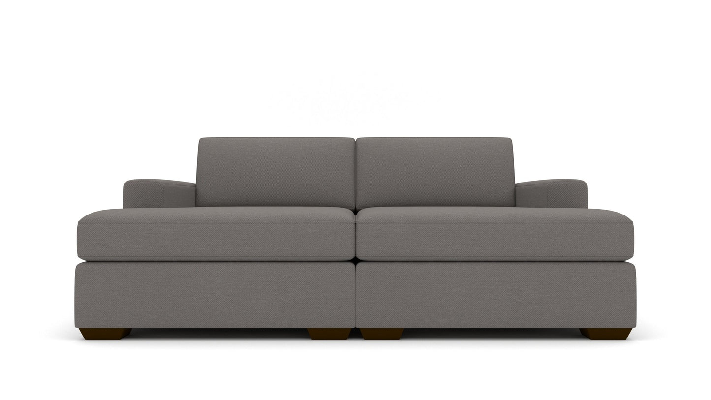Mesa 86" Double Chaise - Peyton Slate