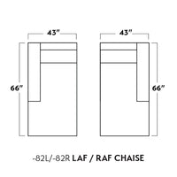 Mesa Raf Chaise - Peyton Slate