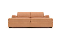 Mesa 86" Leather Double Chaise -
