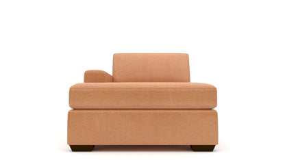 Mesa Leather Laf Chaise - Hudson Lager