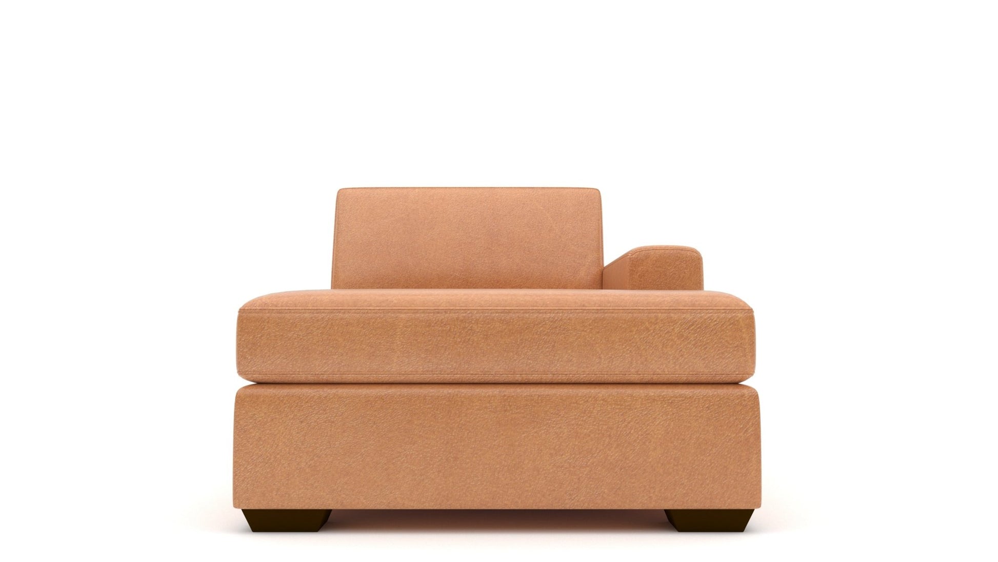 Mesa Leather Raf Chaise - Hudson Lager