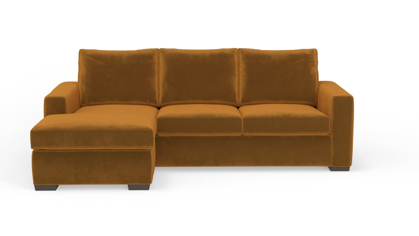 Mesa 101" Reversible Sofa Chaise - Sorrento Almond
