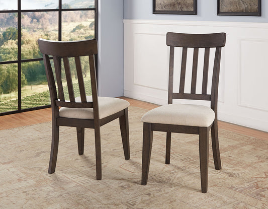 Nara Dining Chairs (pr) - Dark