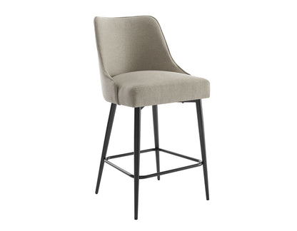 Olivia Khaki 24" Counter Stools (pr) -