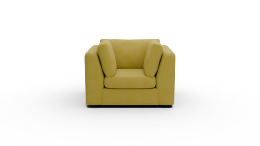 Parmer 54" Arm Chair - Dream Apple