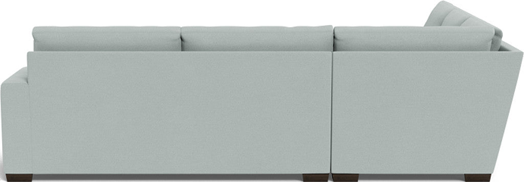 Mas Mesa 127" Deep Corner Sectional - Peyton Light Blue