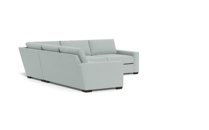 Mas Mesa 127" Deep Corner Sectional - Peyton Light Blue