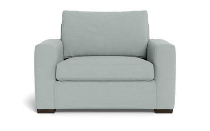 Mesa 52" Arm Chair - Peyton Light Blue