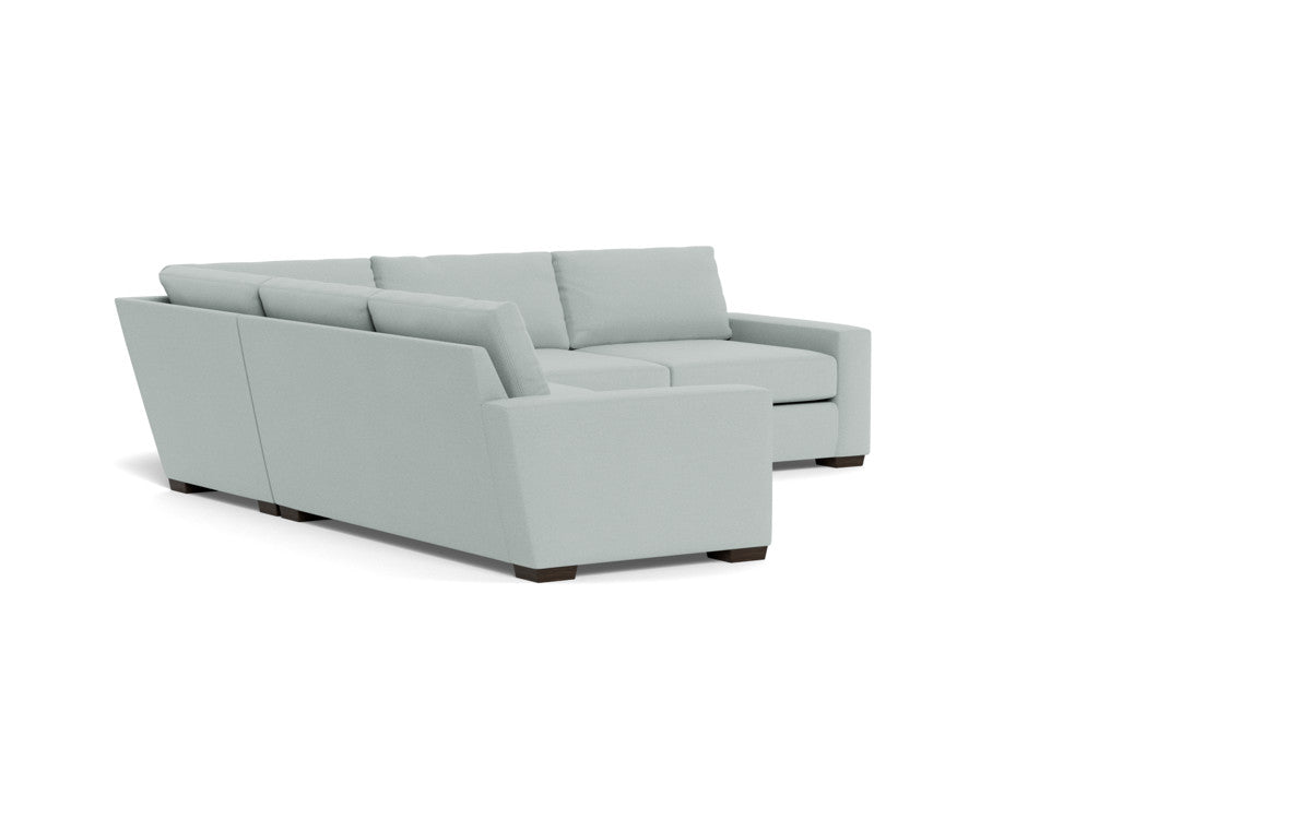 Mesa 121" Corner Sectional - Peyton Light Blue
