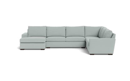 Mesa 156" Corner Sectionals w. Left Chaise - Peyton Light Blue