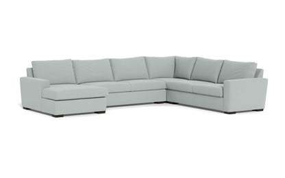 Mesa 156" Corner Sectionals w. Left Chaise - Peyton Light Blue