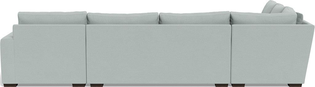 Mesa 156" Corner Sectionals w. Right Chaise - Peyton Light Blue