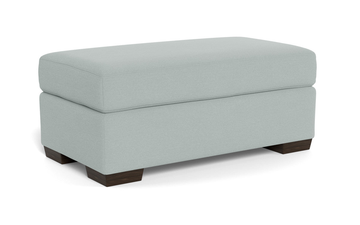 Mesa Storage Ottoman - Peyton Light Blue