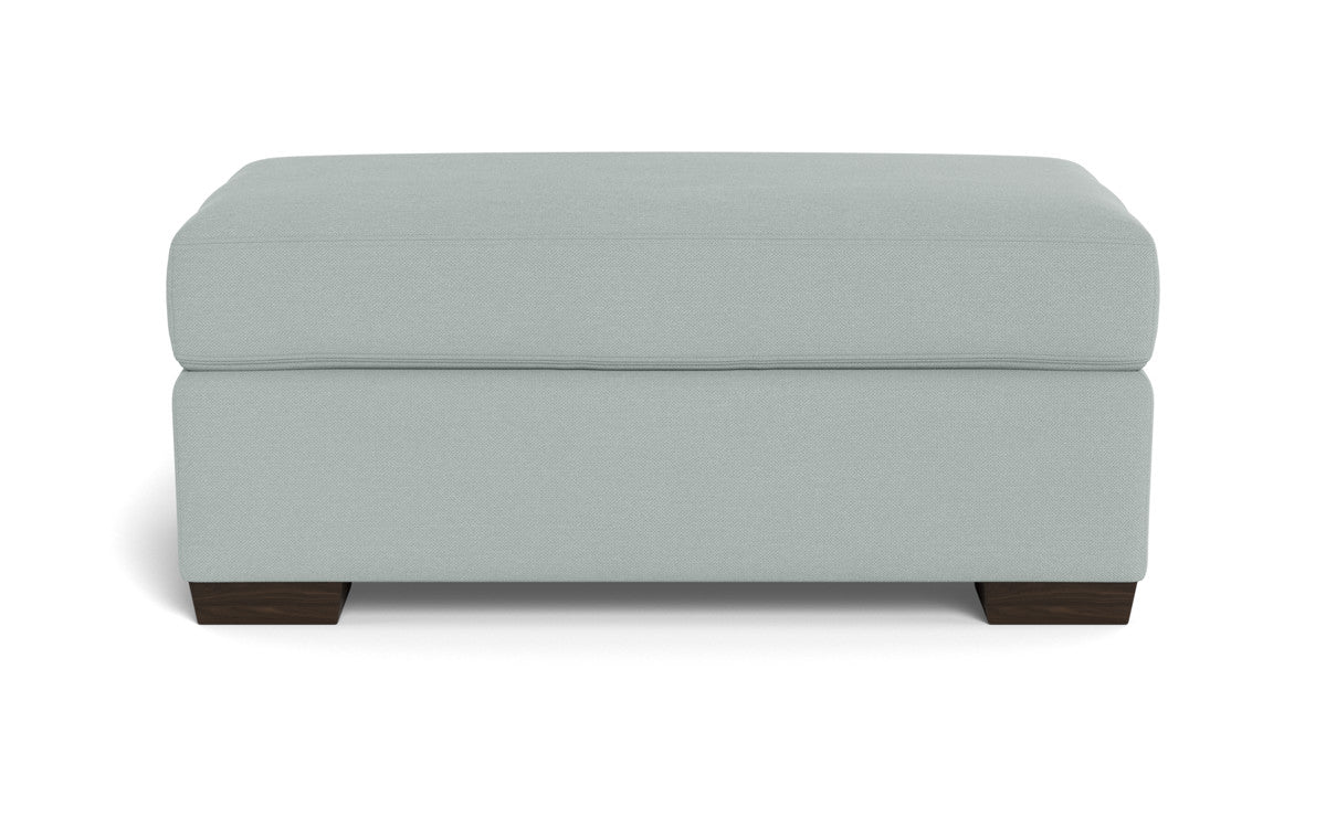 Mesa Storage Ottoman - Peyton Light Blue