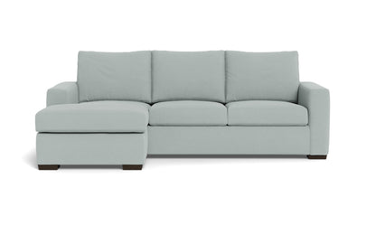 Mesa 101" Reversible Sofa Chaise - Peyton Light Blue