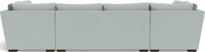 Mesa 154" Condo U Sectional - Peyton Light Blue
