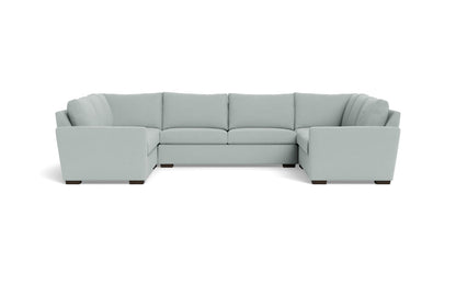 Mesa 154" Condo U Sectional - Peyton Light Blue