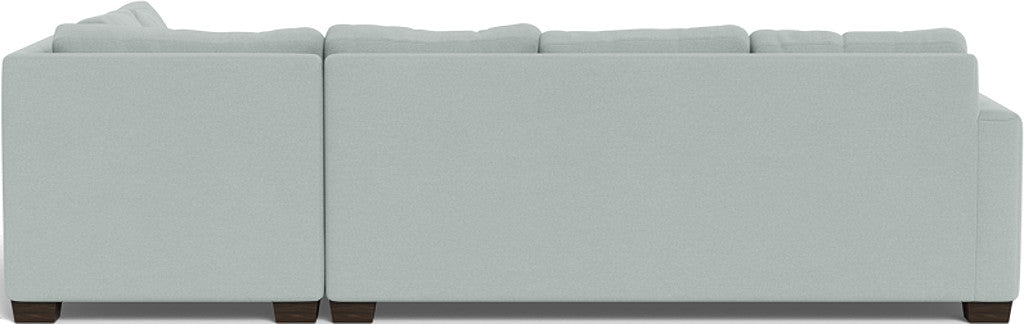 Track 121" Right Chaise Sleeper Sectional - Peyton Light Blue