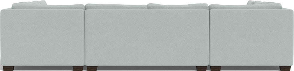 Track 141" Corner Sofa U Sectional - Peyton Light Blue