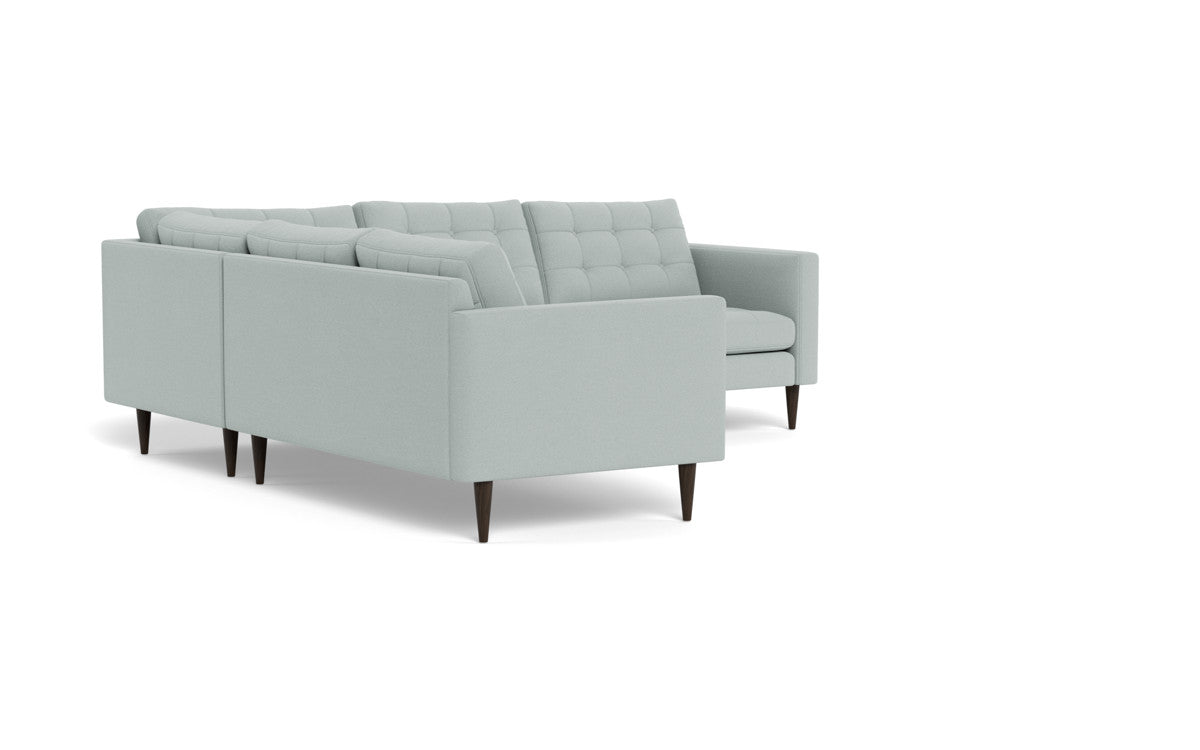 Wallace 102" Corner Sectional - Peyton Light Blue