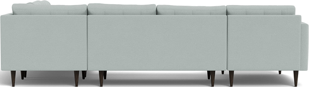 Wallace 130" Corner Sectionals w. Left Chaise - Peyton Light Blue