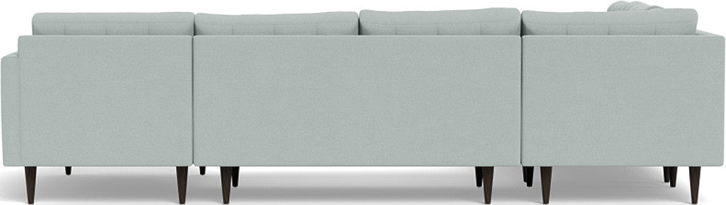 Wallace 130" Corner Sectionals w. Right Chaise - Peyton Light Blue