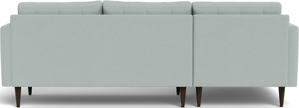 Wallace 98" Left Chaise Sectional - Peyton Light Blue