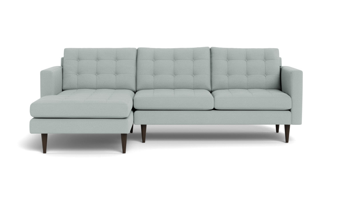 Wallace 98" Left Chaise Sectional - Peyton Light Blue