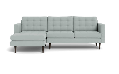 Wallace 98" Left Chaise Sectional - Peyton Light Blue