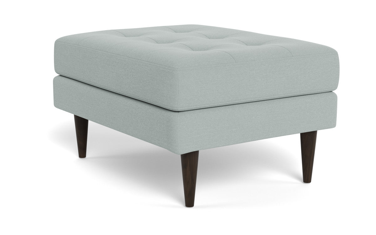 Wallace Ottoman - Peyton Light Blue